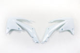 UFO Radiator Covers CRF250R 10-13 CRF450R 09-12 - White